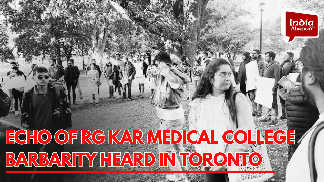 Echo of RG Kar Medical College barbarity heard in Toronto 